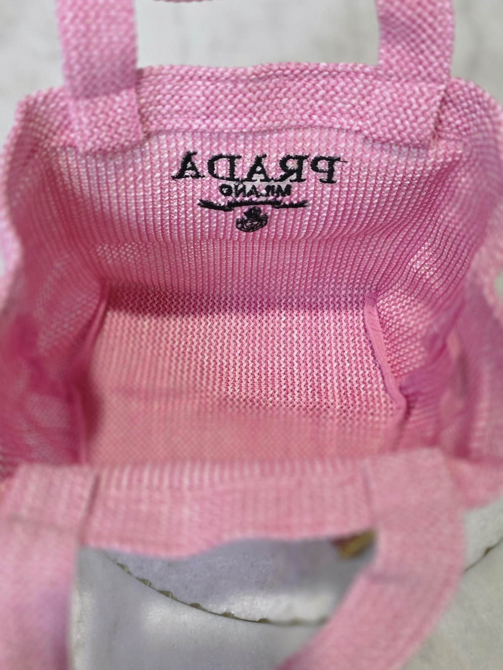 Prada Pink Mini Tote Bag - Picture 8 of 9